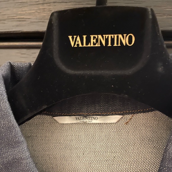 Valentino Long Denim Jacket (BRAND NEW, NEVER WORN, TAGS ATTACHED) - Picture 2 of 8